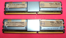 16GB Kit (2x8) Dell PC2-5300F DDR2 ECC Server Memory Module MT72HTS1G72FZ -667 picture
