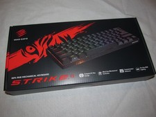 Mad Catz 60% RGB Gaming Mechanical Keyboard S.T.R.I.K.E. 6 Black NEW SEALED picture