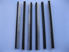 12 pcs SMD SMT 2.54mm 2x40 80pin Male Pin Header Double Row Strip New picture