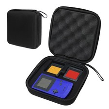 DPVPER Case for Gameboy Color, Accessories GBC, Rugged Shockproof Black picture