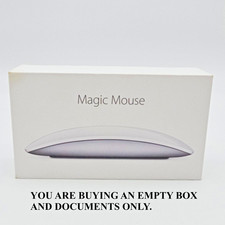 Genuine EMPTY BOX & DOCUMENTS For Apple Magic Mouse 2 Model A1657 MLA02LL/A OEM picture