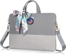 bolsa para laptop maletin para computadora portatil elegante moderna con cuero picture