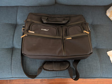 Coolbell Convertible Backpack Shoulder Bag Pocket Messenger Laptop Black Case picture