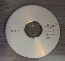 1x Sony DVD + R Single Blank Disc Recordable, 120 min 4.7 GB,  New picture
