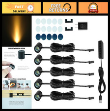 USB Powered Mini LED Spotlights with Magnetic Base - Accent Lighting for Artwork picture