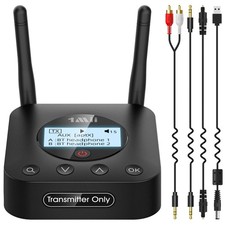 Bluetooth 5.3 Transmitter for TV - Dual Link, aptX, Screen picture