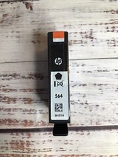 New Sealed Genuine HP 564 Black Standard Ink Cartridge Expired 10/2017 No Box picture