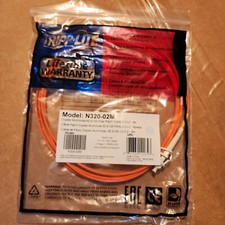 Tripp Lite Duplex Multimode 62.5/125 Fiber Optic Patch Cable LcLc N320-02M picture