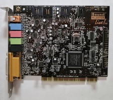Creative Labs | Sound Blaster Live | SB0100 | 5.1 | PCI Audio Card | Vintage PC picture