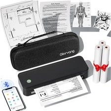 Travel-Friendly Inkless Printer with Bluetooth Connectivity picture