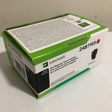 Lexmark 24B7155 Toner Cartridge Magenta Genuine C2240 XC2235 - New Sealed picture