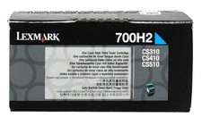 Lexmark 700H2 Cyan Toner Cartridge picture