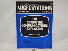 Microsystems May / June 1981 Vol. 2 / No. 3 CP/M & S-100 User's Journal Magazine picture