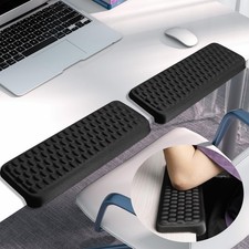 Arm Rest Desk L-Shaped Memory Foam Elbow Pads Non-Slip Base 2-Piece Ergonomic picture