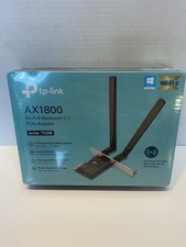 TP-Link WiFi 6 PCIe WiFi Card for Desktop PC AX1800 Archer TX20E Sealed picture