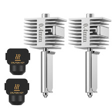 Upgrade A1/A1 Mini/A2L Hotend 0.4mm Hardened Steel Nozzle 2pcs picture