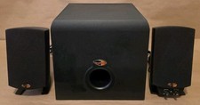 Klipsch ProMedia 2.1 Channel THX Computer PC Speaker System W/ Control Pod -NICE picture
