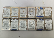 Lot of 12 Assorted 640GB 2.5in SATA Laptop Hard Drives Tested picture