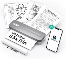 P1 Pro Ink-Free Thermal Printer Portable US Letter Size Bluetooth Printer picture