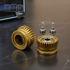 Durable Steel Extruder Gears for Creality K1 Max 3D Printer, High Quality - New picture