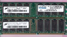 512MB 2x256MB PC-2100 DDR-266 MICRON MT16VDDT3264AG-265B1 DDR1 Ram Memory Kit MY picture