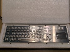 CTRL INDUSTRY GT-S392TP-L 65 KEY US LAYOUT USB METAL KEYBOARD WITH TOUCHPAD picture