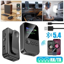 3-in-1 Bluetooth 5.4 Transmitter Receiver Wireless Audio AUX Adapter MP3 Player picture