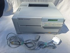 Vintage HP Hewlett-Packard LaserJet 4P Laser Printer C2005A W Cable- READ picture