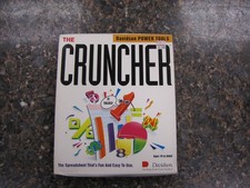 NEW The CRUNCHER Davidson POWER TOOLS Teaching Fun for Macintosh 1993 RARE picture