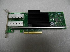 DELL 10GB SFP+ INTEL DUAL PORTS PCI-E ETHERNET NETWORK CONVERGED X710 Y5M7N LP picture