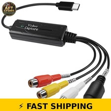XMSJSIY RCA AV to USB C Video Capture Card Adapter picture