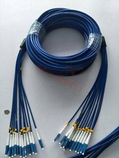 50M Indoor Armored Fiber Cable LC-LC 12 Strand SM 9/125 Fiber Optical Patch Cord picture