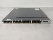Cisco Catalyst 3750-X WS-C3750X-48P-S 48-Port Gigabit Ethernet Managed PoE+ picture