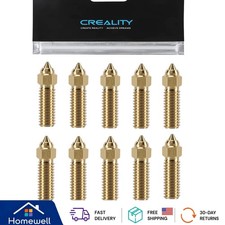 High-Performance 10PCS Brass Nozzles Kit - 0.4mm for K1 & CR Series 3D Printers picture