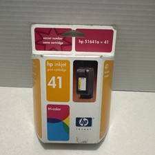 NEW SEALED Genuine HP InkJet Print Cartridge Tri-Color p/n 51641a 41 picture