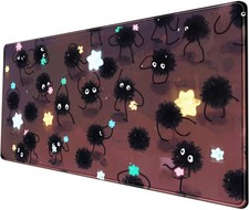 31.5x11.8 Inch Non-Slip Anime Desk Mat with Stitched Edges - Perfect for Work picture