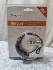 Targus Defcon compact Design Coiled Laptop Cable Lock - PA417UCCL picture