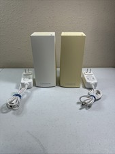 LOT OF 2 Linksys MX2000  WiFi Router Wireless System- 2 pack Tested picture