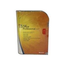 SEALED Microsoft Office Professional 2007 Contains Word Excel Outlook PowerPoint picture
