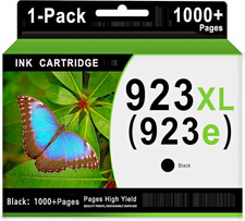 XLhippo 923e Black Ink Cartridge Compatible with HP 923e Printers picture