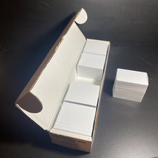 500 Blank White PVC Cards - CR80, 30 Mil, Plastic ID Cards, **  ** picture