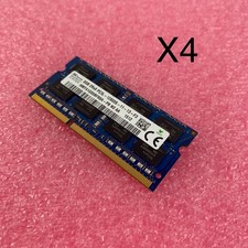 SK Hynix 8GB DDR3L PC3L-12800S Laptop Memory Ram HMT41GS6BFR8A-PB - Lot of 4 picture