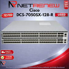 Arista DCS-7050SX-128-R  Dual PSU 96× 10GbE SFP+ • 8× 40GbE QSFP+ picture