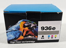 For HP 936e 936 4x Ink Cartridge Black Cyan Magenta Yellow OfficeJet Pro 9120e picture