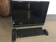 The HP TouchSmart IQ500 is a 22-inch all-in-one touchscreen desktop  picture