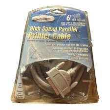 6FT DB25 25-Pin Parallel Male to CN36 Centronics Male IEEE 1284 Printer Cable picture