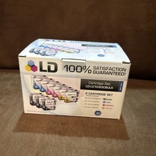 Open Box LD LC103CICBULK Ink Cartridge Set 9 Pack High Yield Compatible Brother picture