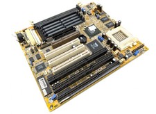 Untested FIC VA-503+ Socket 7 Motherboard ATX AGP Retro Motherboard SDRAM EDO picture