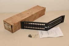 HUBBELL UDXA48 48-PORT MULTIMEDIA PATCH PANEL ANGLED 2U 3.50