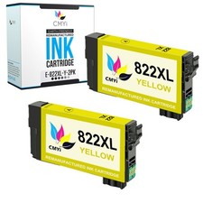 2PK CMYi Compatible 822XL Yellow Ink Cartridge for Epson WorkForce Pro WF-4830 picture